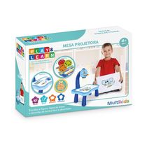 Mesa Projetora Para Desenhar Azul Play e Learn Multikids - BR1600 BR1600