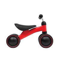 Bicicleta de equilibrio Vermelha 4 rodas Buba