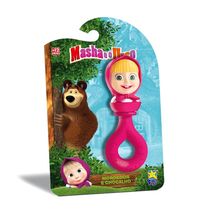 Chocalho E Mordedor Infantil Masha E O Urso - Diver Toys