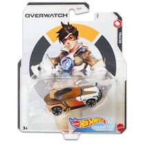 Hot Wheels Carrinho Overwatch Tracer  - Mattel GJJ23