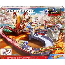 Hot Wheels Pista Mario Kart Castelo Do Bowser - Mattel GNM22