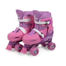 Patins Roller Skate Ajustável 4 Rodas Roxo 30-33 Fenix PK-04