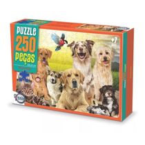 Quebra Cabeça Puzzle 250 Pçs Amizade Animal Toia - 12160