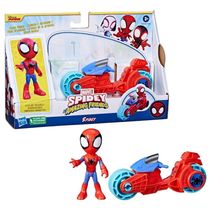 Boneco Marvel Homem Aranha Com Moto - Hasbro F7459