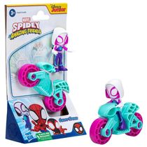 Boneca Ghost Spider Com Motocicleta Marvel - Hasbro F7262