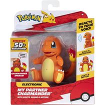 Pokémon Boneco Charmander Com Luz e Som - Sunny 2663