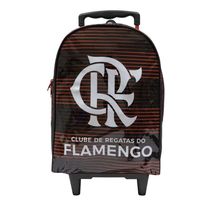 Mochila de Rodinhas Xeryus 14 Flamengo X Preto