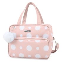 Bolsa Maternidade Pompom Grande Hug Rosa