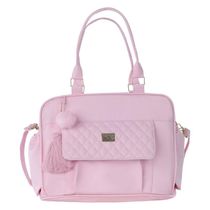 Bolsa de Maternidade Grande Hug Luxuosa Rosa