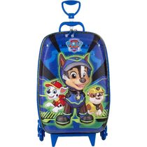 Mochila de Rodinhas 3D Maxtoy Patrulha Canina Chase Psy