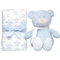 Kit Presenteável Buba Ursinho Com Matinha Soninho Azul