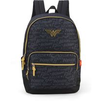 Mochila de Costas Luxcel Wonder Woman Preto