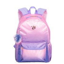 Mochila de Costas Sestini Capricho Paetê Rosa Lilás