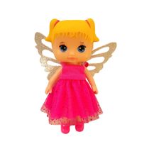 Boneca Lolinha Fadinha Rosa - Anjo Toys