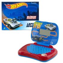 Laptop Infantil Divertido Hot Wheels Candide - 4533