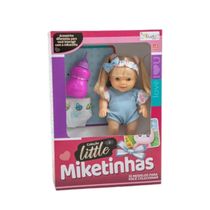 Boneca Little Miketinhas Com Acessórios - Miketa 1352