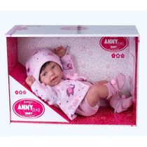 Boneca Reborn Anny Doll Baby Menina Cotiplás - 2441