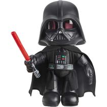 Star Wars Pelúcia Darth Vader Com Luz e Modificador de Voz - Mattel HJW21