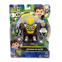 Boneco Ben 10 Bala de Canhão Omni-Kix Articulado 9 Cm Sunny