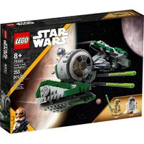 Lego Yoda Star Wars Caça Estelar Jedi 253 Peças - 75360