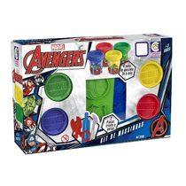 Brinquedo Massinha De Modelar Marvel Avengers - Cotiplás 2699