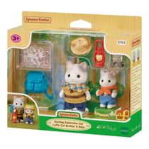 Sylvanian Familes Exploração Animada Irmão E Bebe Gato Epoch