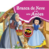 Livro Pop-Up Branca de Neve e Os Sete Anões