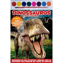 Dinossauros Colorir com Aquarela