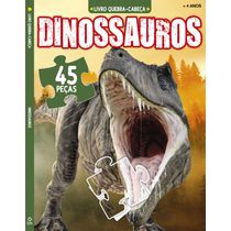 Dinossauros Livro Quebra-Cabeça