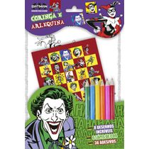 Coringa e Arlequina - Diversão para Colorir