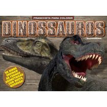 Dinossauros Pranchetas para Colorir Formas