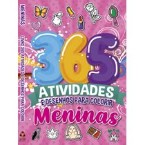 Meninas 365 Atividades e desenhos para colorir