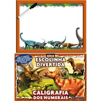 Escolinha Divertida Dinossauros - Caligrafia dos Numerais