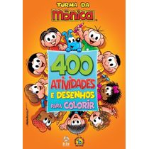 Turma da Mônica Livro 400 Atividades e Desenhos para Colorir