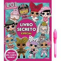 LOL Surprise Livro Secreto Especial com Caneta Especial