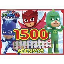 PJ Masks Prancheta para Colorir com 1500 Adesivos