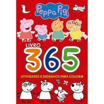 Peppa Pig Livro 365 Atividades e Desenhos para Colorir