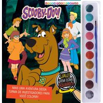 Scooby-Doo Livro para Pintar com Aquarela