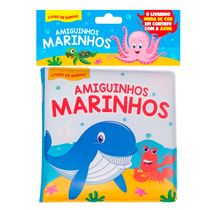 Amiguinhos Marinhos Livro de Banho