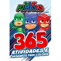 PJ Masks365 Atividades e Desenhos para Colorir