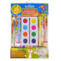 Bichinhos da Floresta Livro Meu Primeiro Kit de Artes