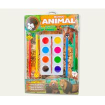 Mundo Animal Livro Meu Primeiro Kit de Artes