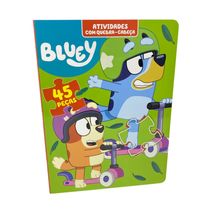 Bluey Atividades com Quebra-Cabeça