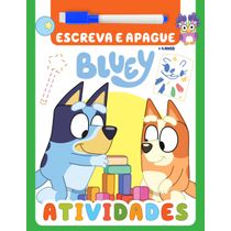 Bluey Atividades Escreva e Apague