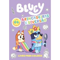 Bluey Livro para Colorir - Brincadeiras e Diversão