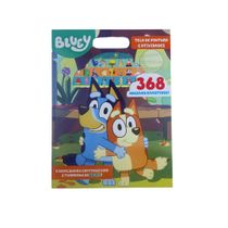 Bluey Livro Tela de Pintura e Atividades