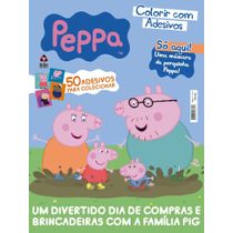 Peppa Pig Colorir com Adesivos 01