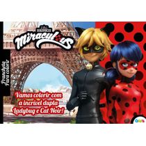 Miraculous Ladybug Prancheta para Colorir