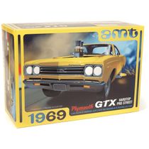 Kit Plástico Plymouth Gtx 1969 Hardtop Pro Street 2T 1/25 Amt 1180M