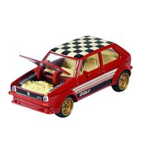 Miniatura Carro Volkswagen Golf 1/64 Vermelho Majorette